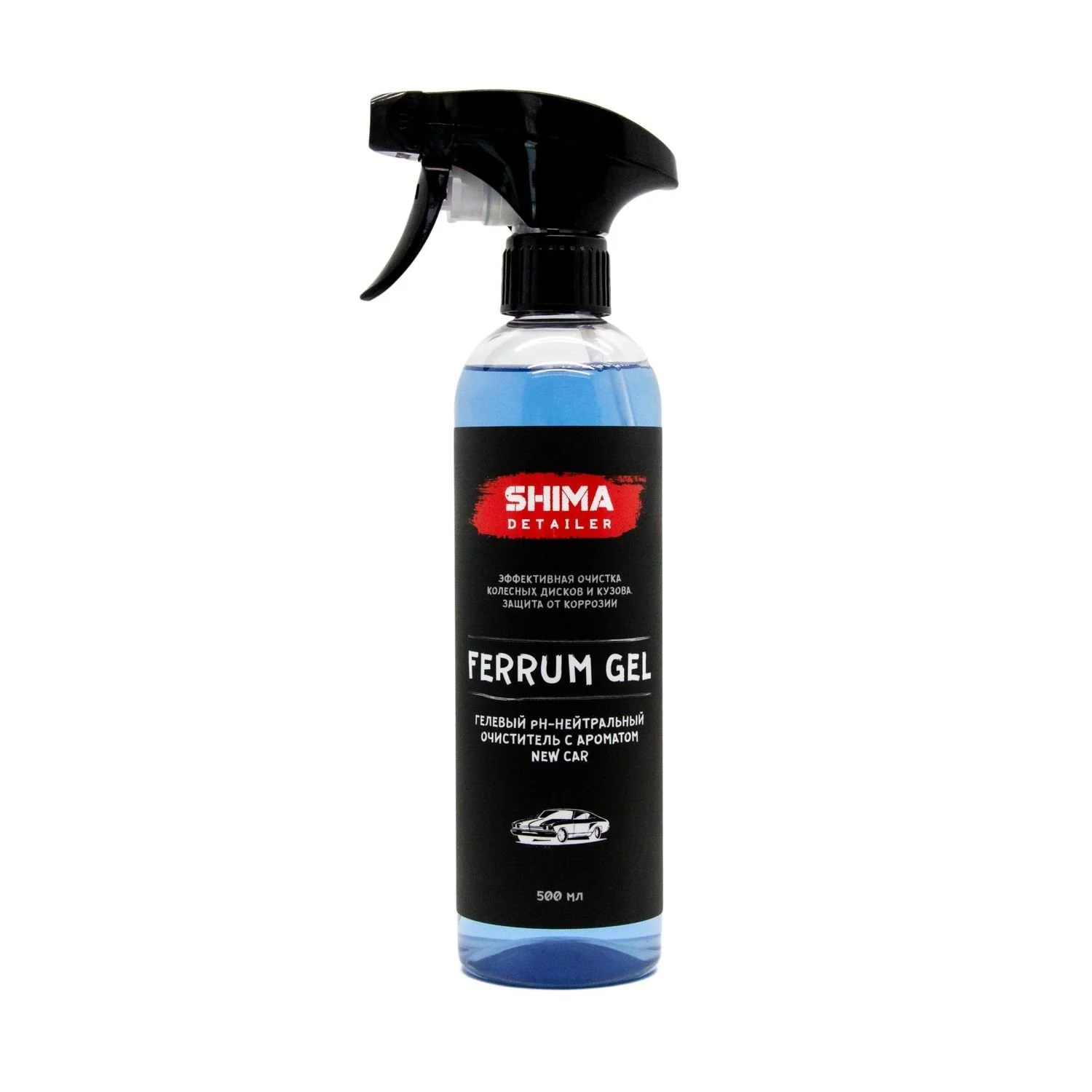 Средство для очистки дисков FERRUM GEL SHIMA (ароматы bubble gum, cherry, new car)