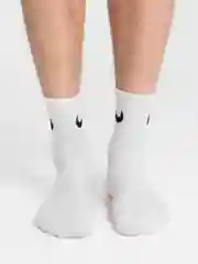 Носки мужские, женские, белые высокие, средние, короткие, Найк, размер 37-41, 41-47, набор