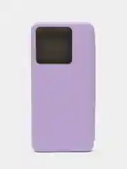 Сиреневый чехол-книжка для Xiaomi Poco X6 (Сяоми Поко х6)