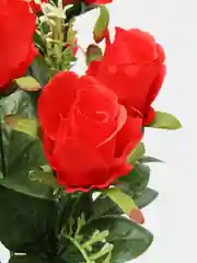 Красный искусственные цветы розы, букет 13 голов