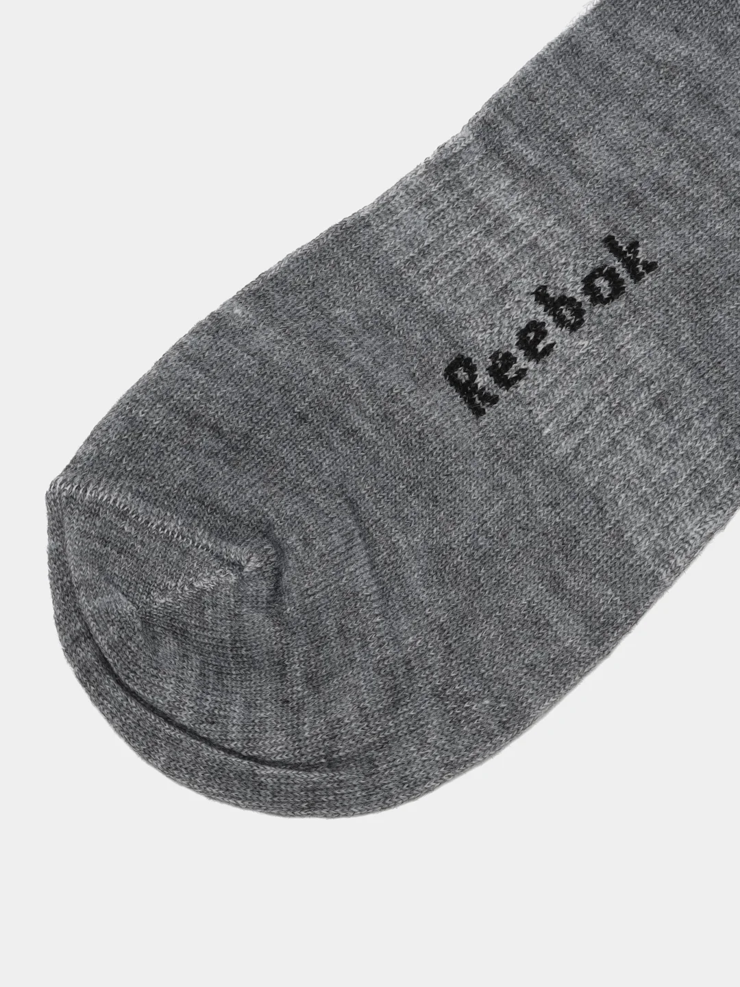 Носки мужские спортивные с вышитым принтом Рибок (Reebok) средней длины хлопок, набор 5 пар