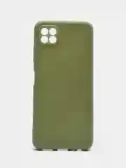 Оливковый чехол Samsung Galaxy A22s 5G , A22 5G, силиконовый