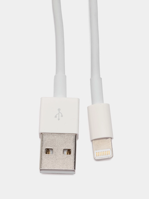 Кабель зарядный USB-Lightning для iPhone, 1м и 2м
