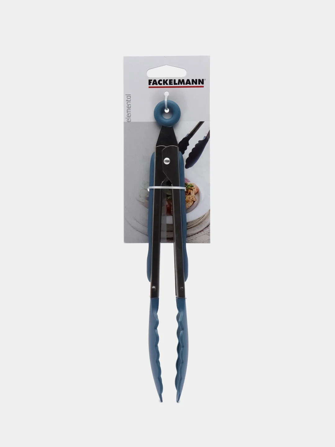 Синий щипцы кулинарные, 23см? FACKELMANN,ELEMENTAL