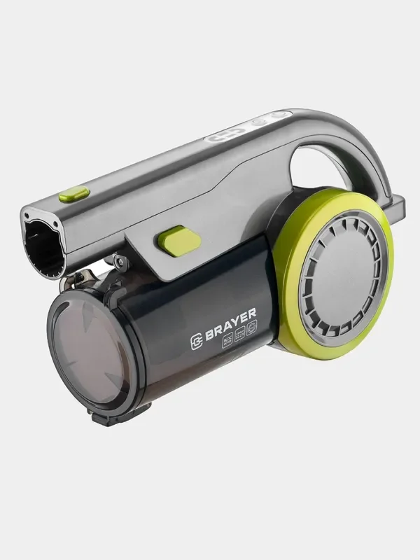 Беспроводной вертикальный пылесос BRAYER BR4262 турбощетка с LED-подсветкой