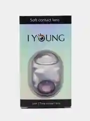 Аметистовый контактные линзы I young цветные, без диоптрий