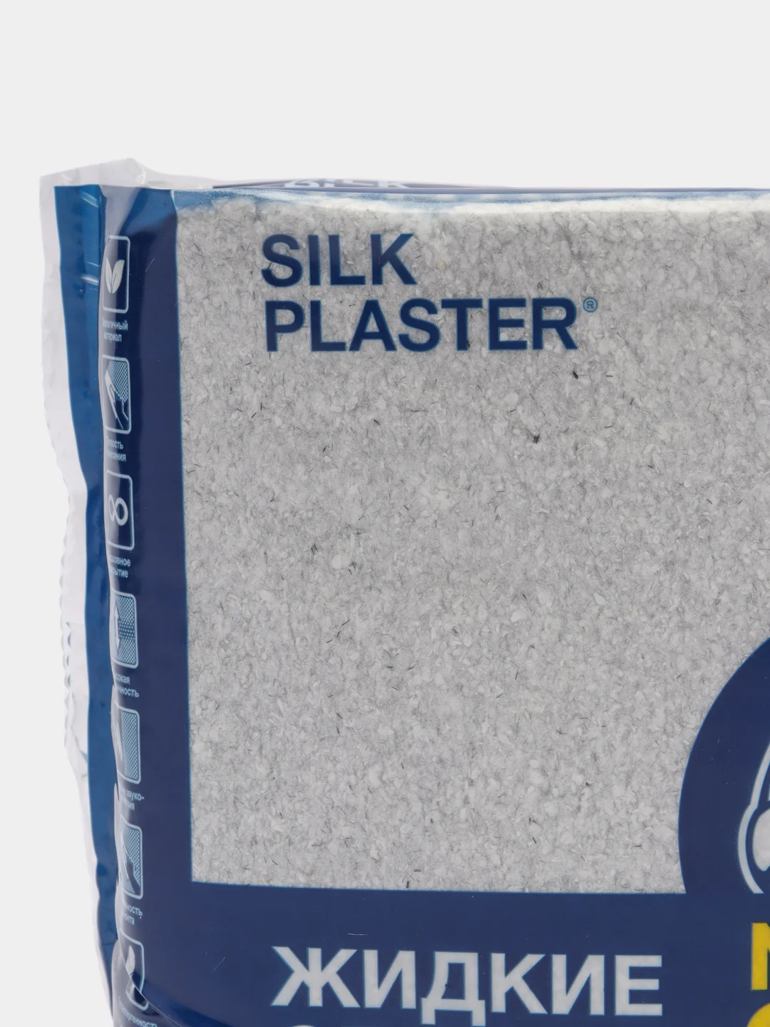 Серый мастер Силк 125 Жидкие обои Silk Plaster для стен