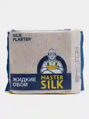 Песочный хаки жидкие обои Мастер Шелк-13 Silk Plaster Master Silk