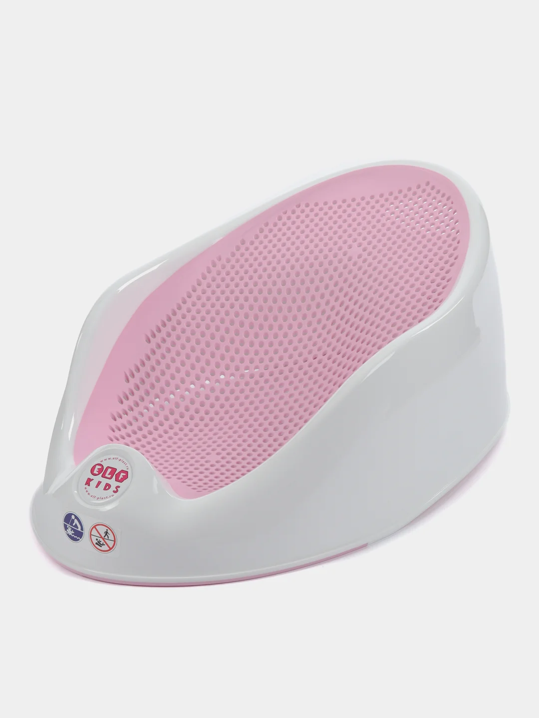 Розовый горка для купания новорожденных FACKELMANN Kids 61х33х22,5 см
