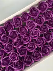 Розы из мыла