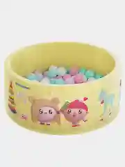 Салатовый сухой бассейн Малышарики с мягким дном + шарики 150шт