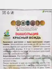 Алый эшшольция в ассортименте, семена