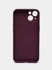 Марсала чехол для iPhone 11, 12, 13, 12 Pro Max, 12 Pro, силиконовый, со стеклянной панелью