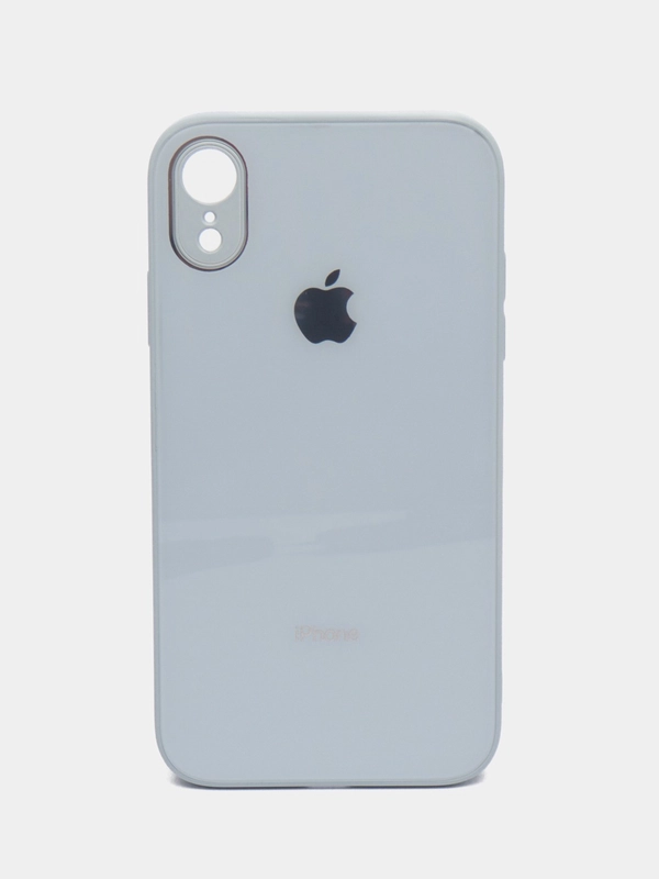 Чехол для iPhone 11, 12, 13, 12 Pro Max, 12 Pro, силиконовый, со стеклянной панелью