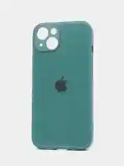 Оливковый чехол для iPhone 11, 12, 13, 12 Pro Max, 12 Pro, силиконовый, со стеклянной панелью