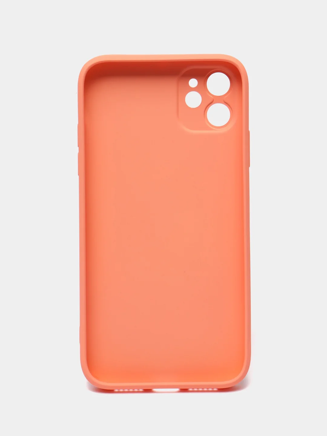 Оранжевый чехол для iPhone 11, 12, 13, 12 Pro Max, 12 Pro, силиконовый, со стеклянной панелью