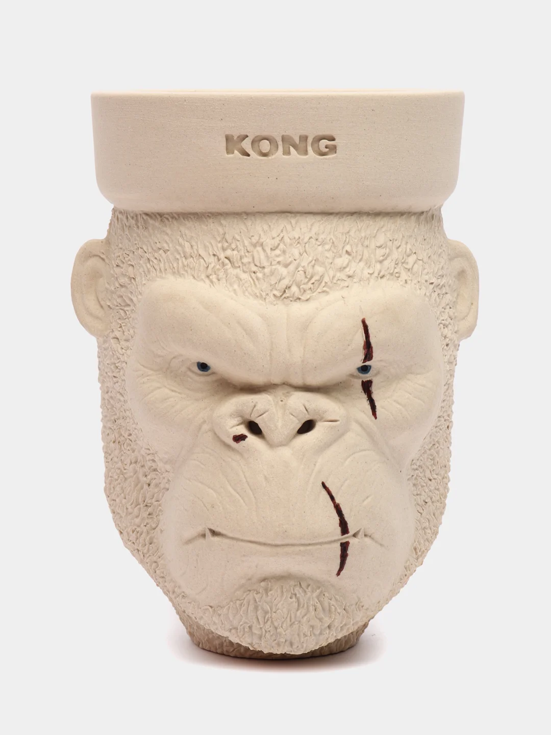 Белый чаша для кальяна KING KONG