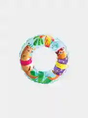 Голубой надувной круг Intex 6-10 лет
