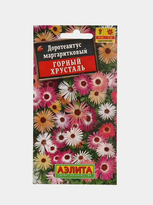 Семена цветы "Доротеантус Горный хрусталь"