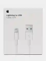 Кабель зарядный для iPhone с быстрой зарядкой, USB-Lightning, 1 м, белый