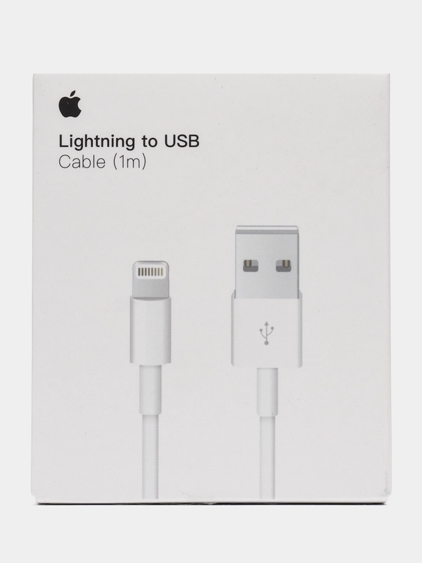 Кабель зарядный для iPhone с быстрой зарядкой, USB-Lightning, 1 м, белый