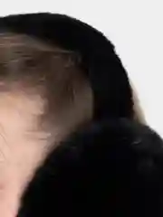 Угольный меховые наушники / Теплые наушники / Цвета внутри / Головной убор /