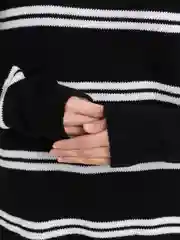 Черный свитер  оверсайз