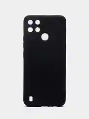 Черный чехол для Realme C21Y / C25Y (Реалми С21у / С25у ), прозрачный