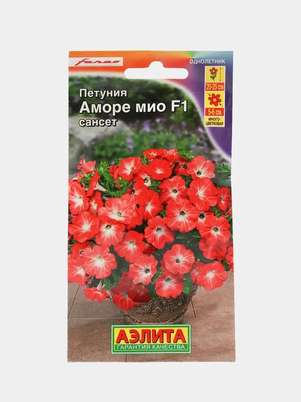 Петуния Аморе Мио сансет (семена,цветы)