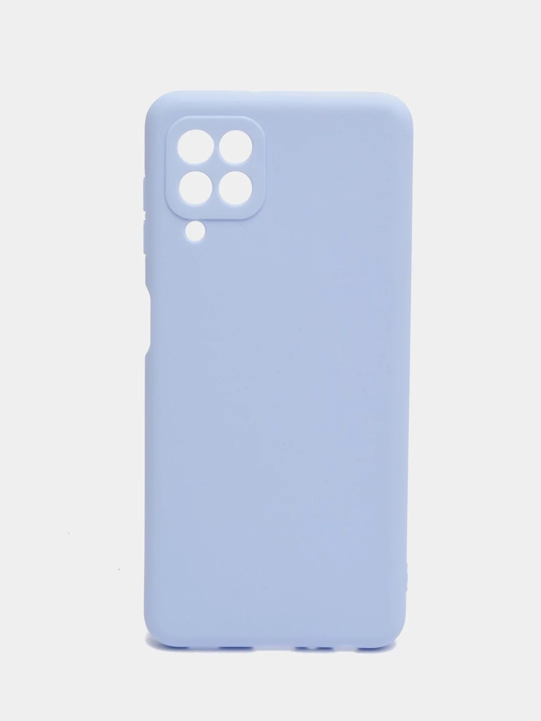 Небесно-голубой чехол для Samsung Galaxy A22 / M32 / M22 силиконовый
