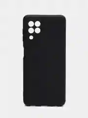 Черный чехол для Samsung Galaxy A22 / M32 / M22 силиконовый