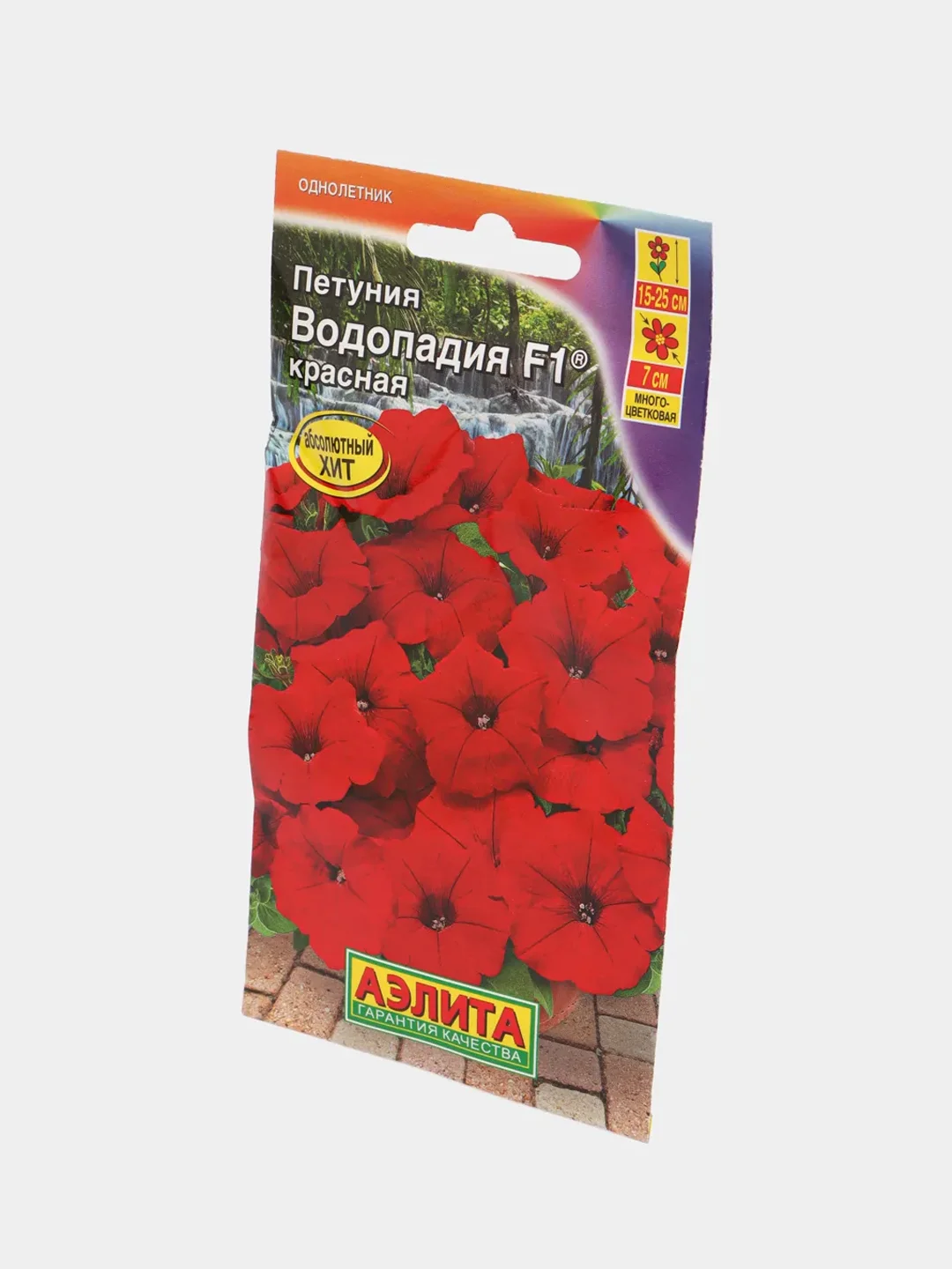 Петуния Водопадия красная (семена,цветы)