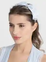 Костюм с топом, юбкой и бантом