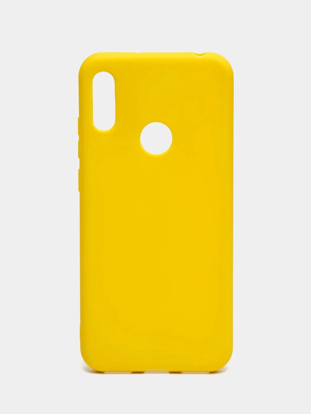 Желтый чехол Honor 8a / Honor 8a Prime / Huawei Y6 2019 / Huawei Y6 Prime 2019 / Y6s силиконовый
