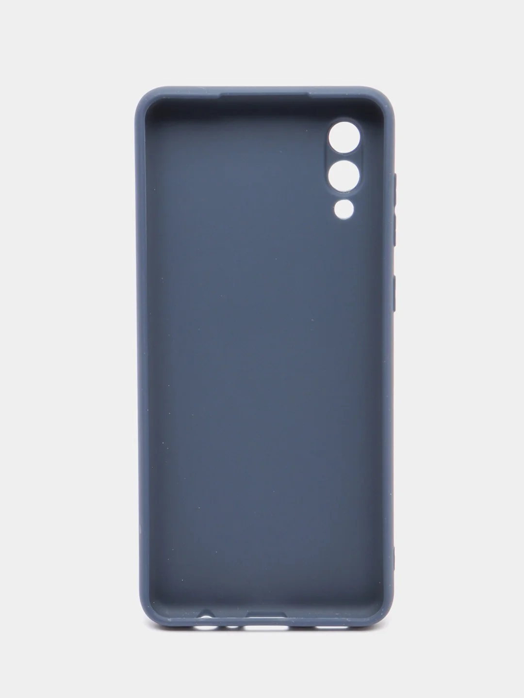 Темно-синий чехол Samsung Galaxy A02 (2021), силиконовый