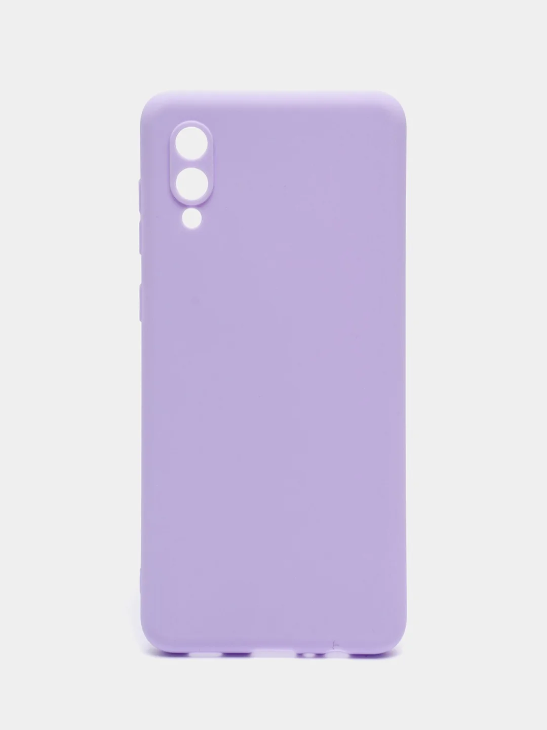 Лавандовый чехол Samsung Galaxy A02 (2021), силиконовый