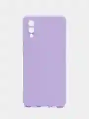 Лавандовый чехол Samsung Galaxy A02 (2021), силиконовый