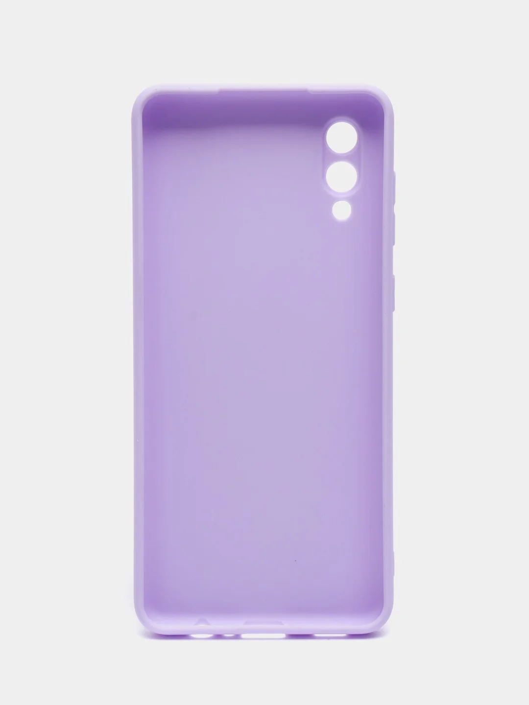 Лавандовый чехол Samsung Galaxy A02 (2021), силиконовый