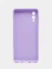 Лавандовый чехол Samsung Galaxy A02 (2021), силиконовый