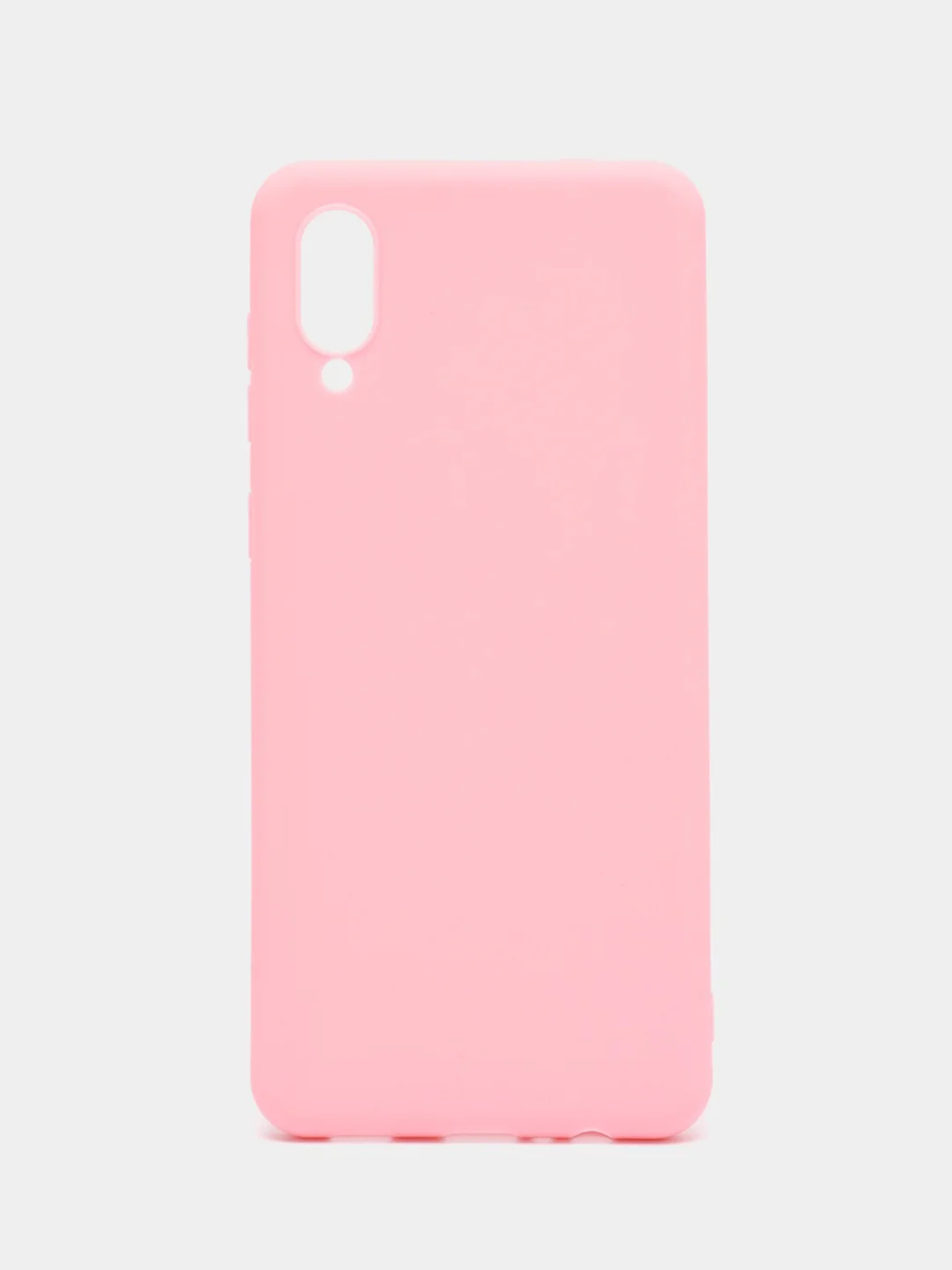 Розовый чехол Samsung Galaxy A02 (2021), силиконовый