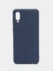 Синий чехол Samsung Galaxy A02 (2021), силиконовый
