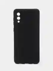 Черный чехол Samsung Galaxy A02 (2021), силиконовый