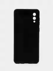 Черный чехол Samsung Galaxy A02 (2021), силиконовый