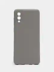 Серый чехол Samsung Galaxy A02 (2021), силиконовый