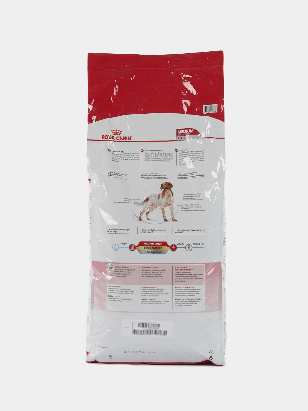Сухой корм для собак Royal Canin (Роял Канин)  Медиум Эдалт для средних пород 15 кг