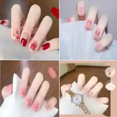 Лаковые полоски (наклейки) для дизайна ногтей и типс