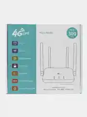 Пурпурный wi-fi Роутер со встроенным модемом 3G/4G (LTE), Слот для SIM-карты