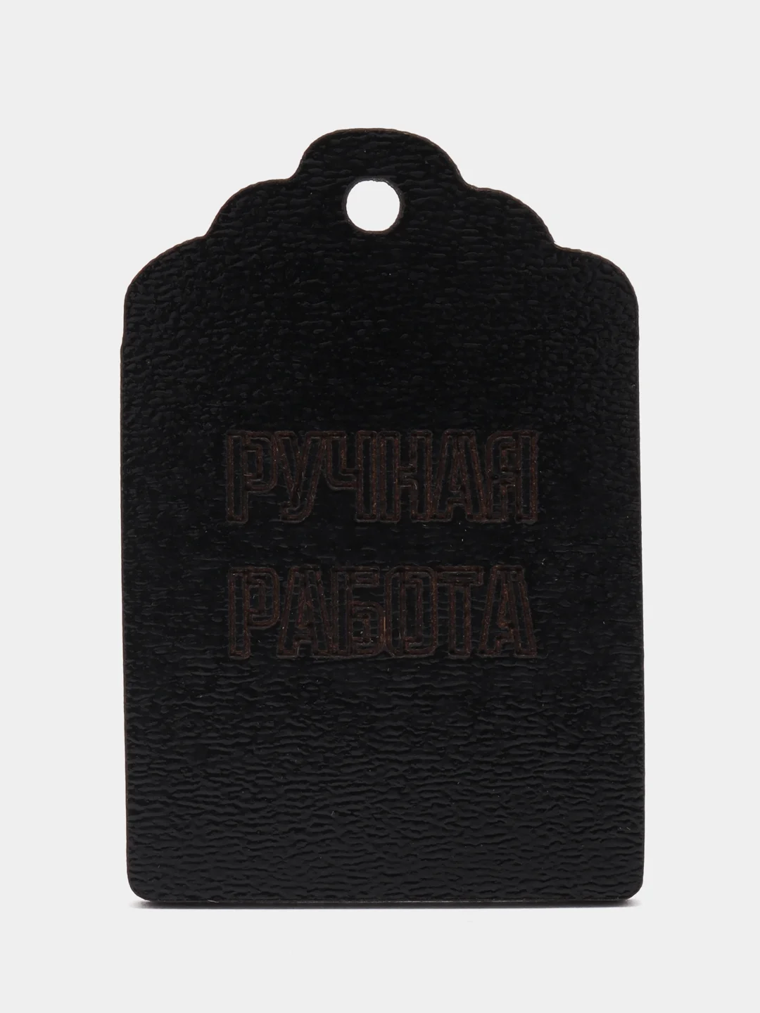 Фиолетовый бирка "HAND MADE" ,в ассортименте 4х6 см