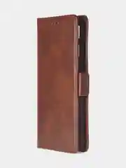 Терракотовый чехол-книжка GQ Lite для Xiaomi Redmi Note 13 Pro Plus из высококачественной кожи