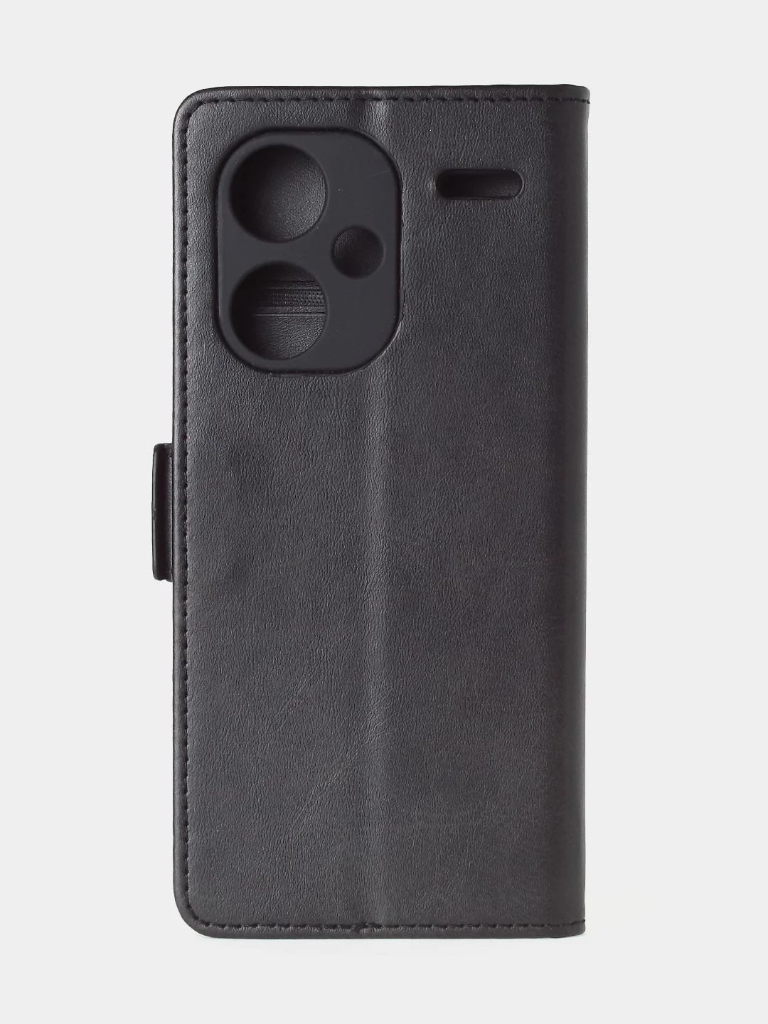 Угольный чехол-книжка GQ Lite для Xiaomi Redmi Note 13 Pro Plus из высококачественной кожи